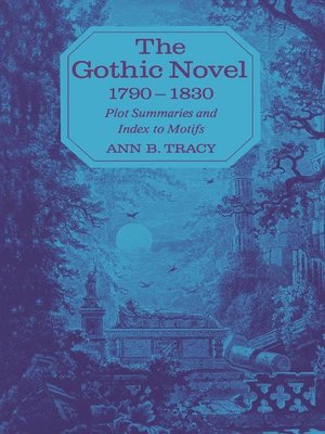 cover image of The Gothic Novel 1790—1830